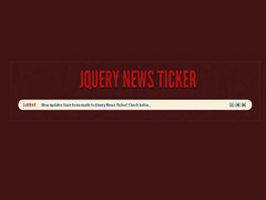 jQuery, jQuery News Ticker, jQuery plugin, thủ thuật javascript, tự học jquery